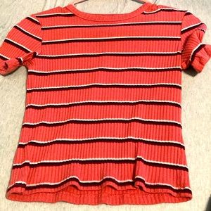 Forever 21 burgundy with red and small